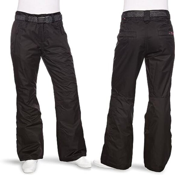 O'Neill Insulated Snow Pants Black Escape Sking Snowboard Belt Small - Picture 1 of 8